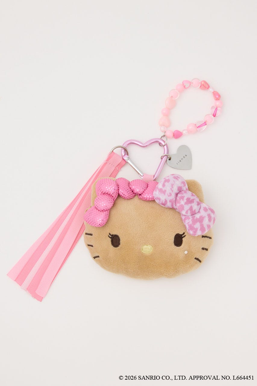 【HELLO KITTY】ミラー付きポーチ Multi_1 FREE