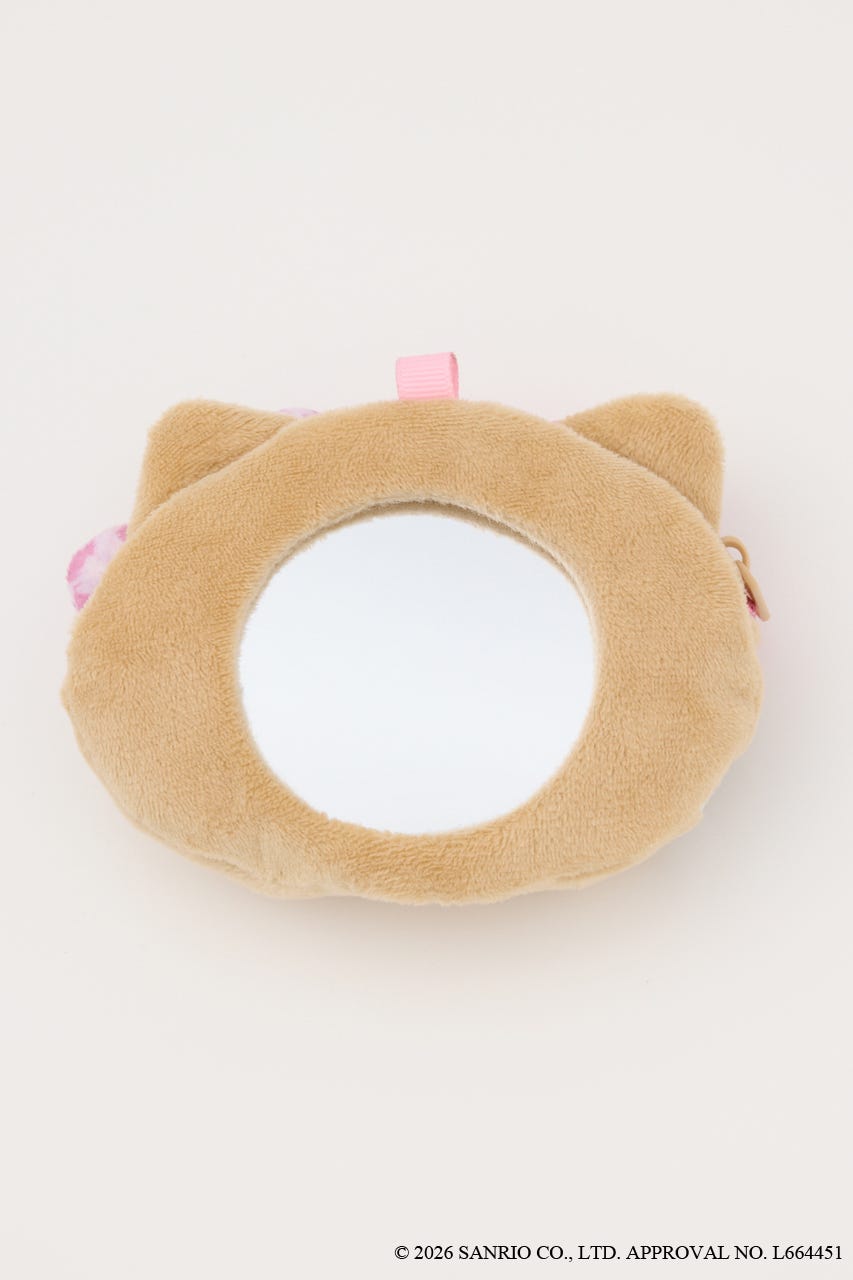 【HELLO KITTY】ミラー付きポーチ Multi_1 FREE