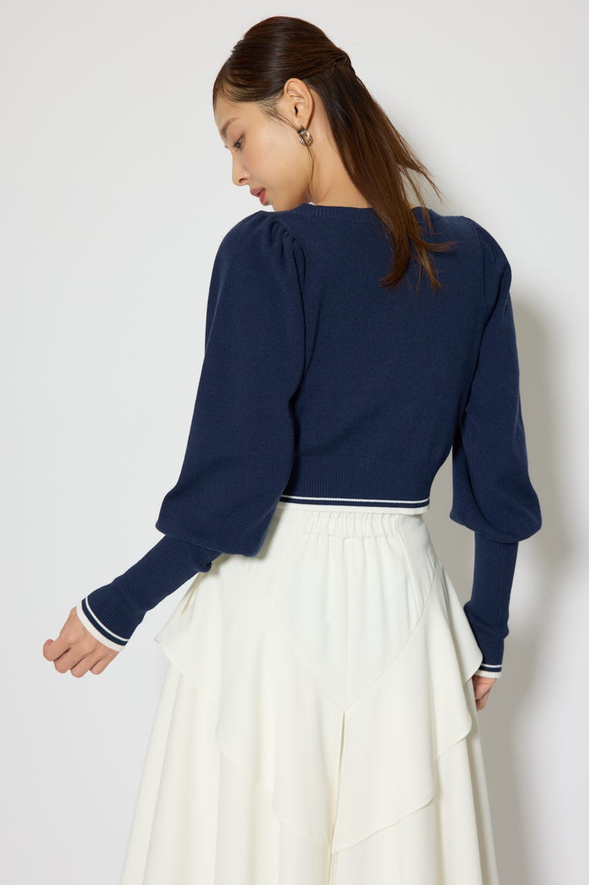 ロゴニットトップス NVY FREE