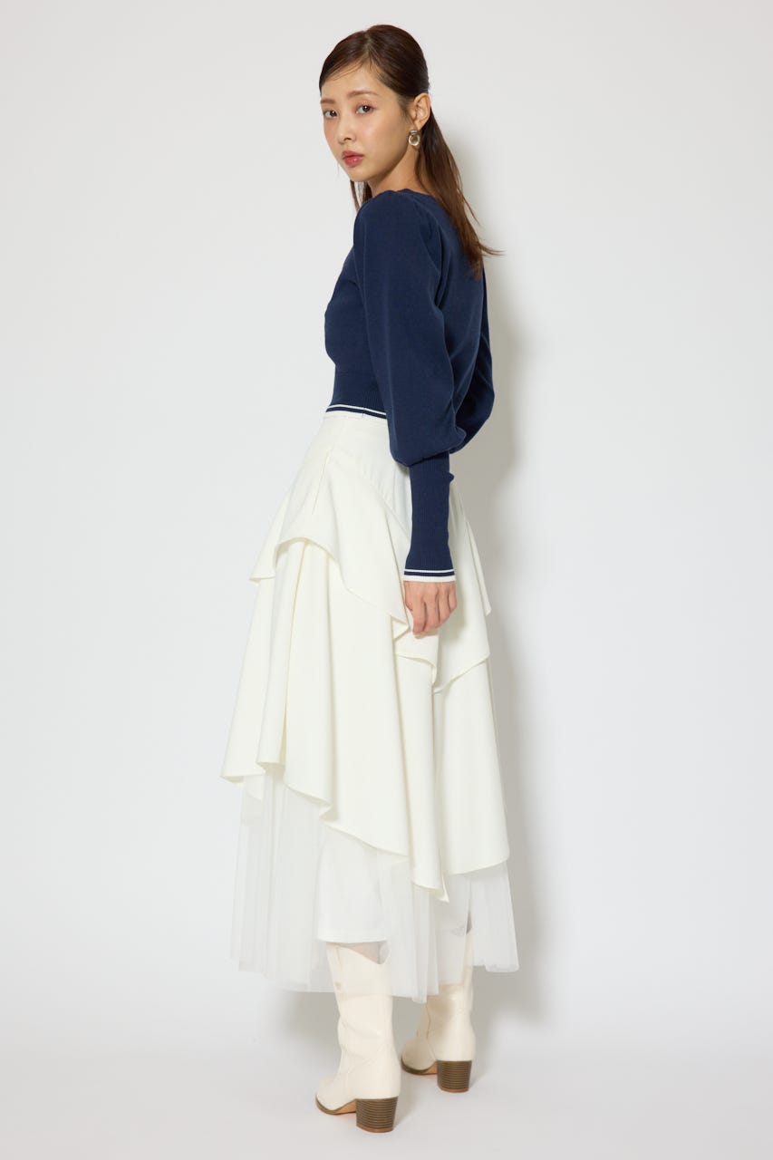 ロゴニットトップス NVY FREE