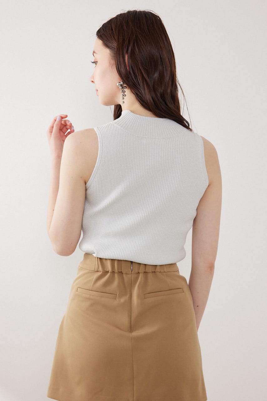 ウォッシャブルリボントップス WHT FREE