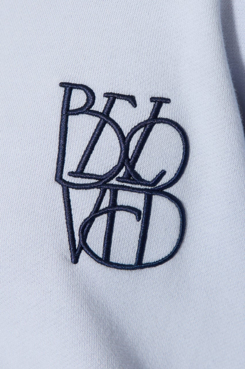 バックレースアップスウェットトップス PUR FREE