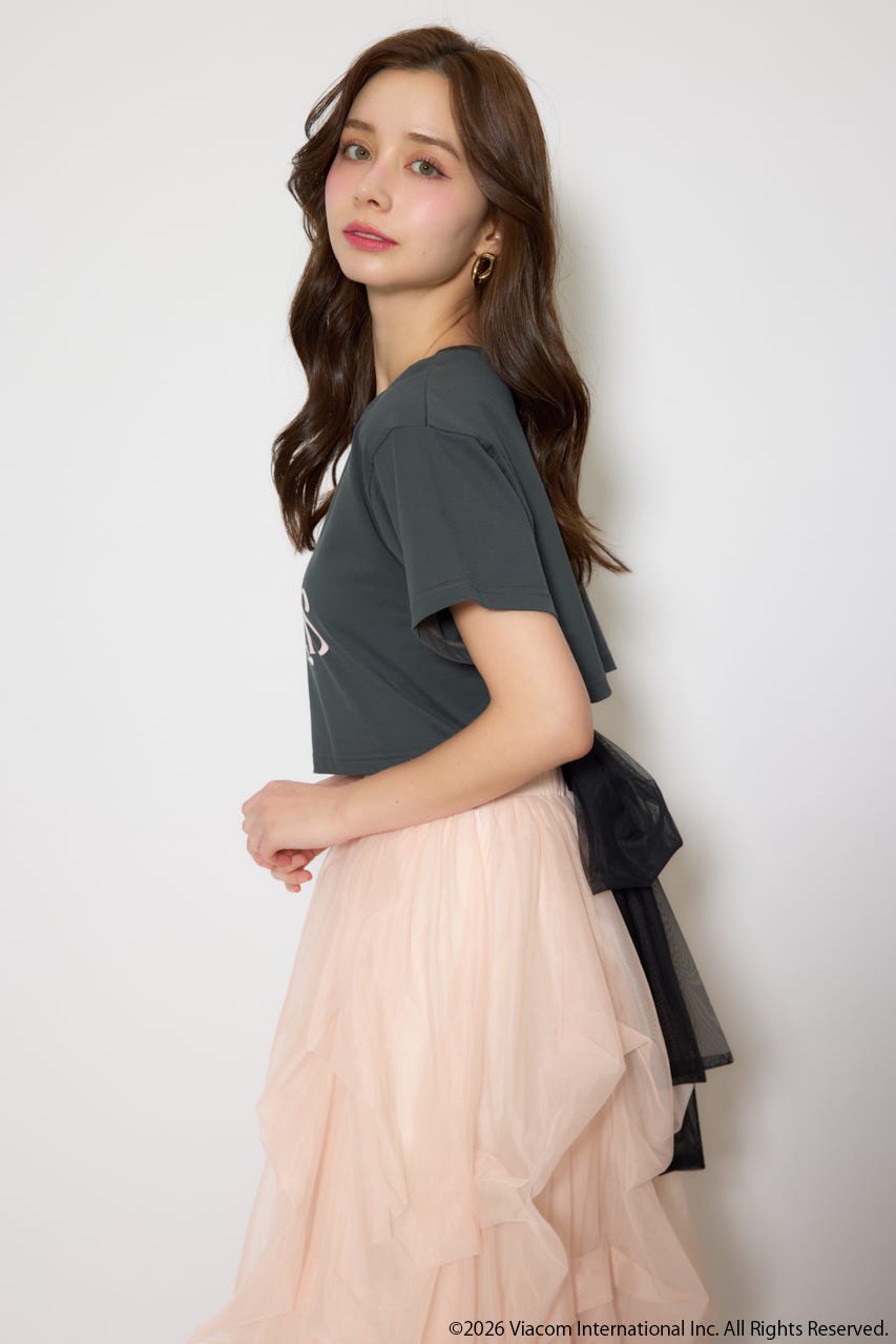 【Emily Paris】Tシャツ L/BLK FREE