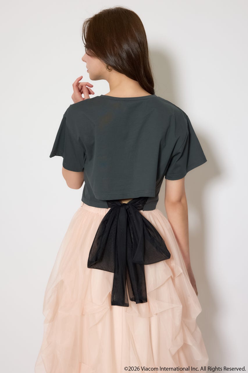 【Emily Paris】Tシャツ L/BLK FREE