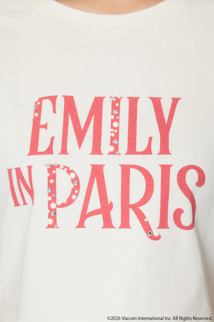 【Emily Paris】Tシャツ WHT FREE