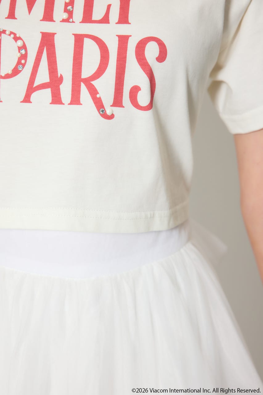 【Emily Paris】Tシャツ WHT FREE