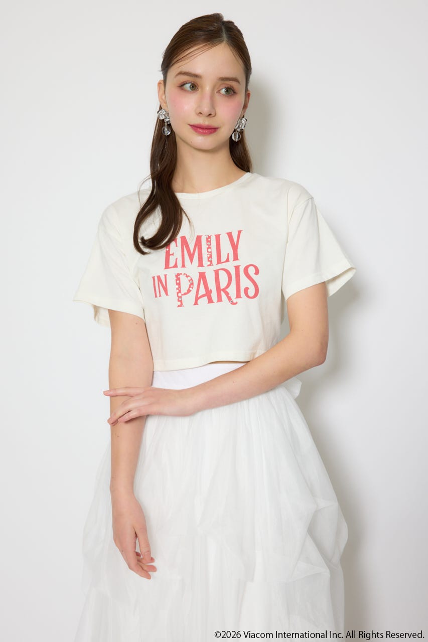 【Emily Paris】Tシャツ WHT FREE