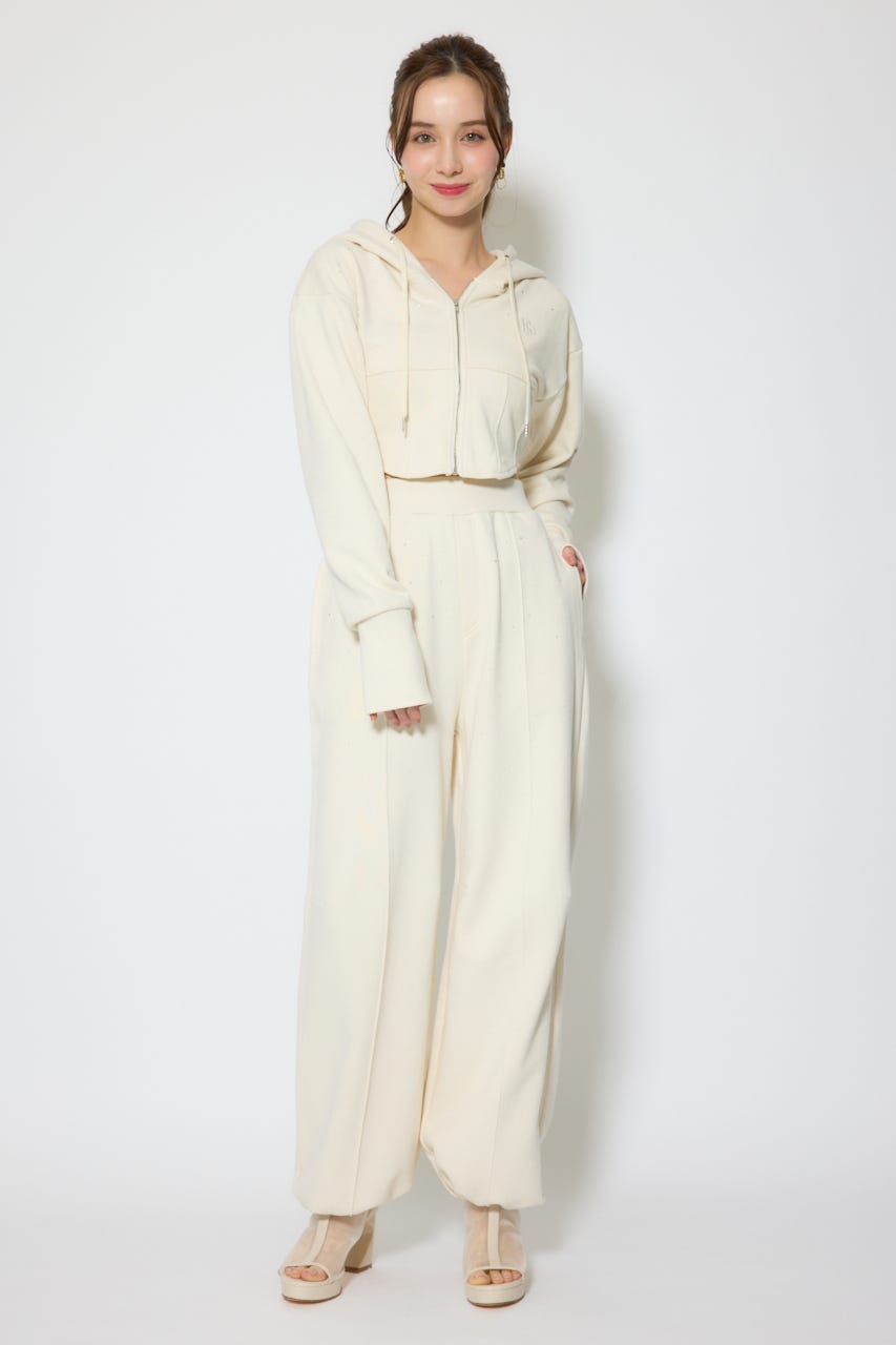 ルーズスウェットパンツ IVOY XS