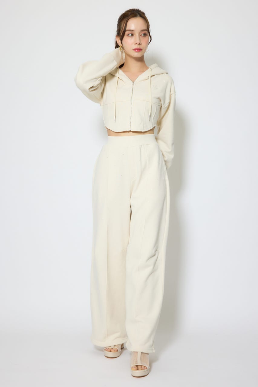 ルーズスウェットパンツ IVOY XS