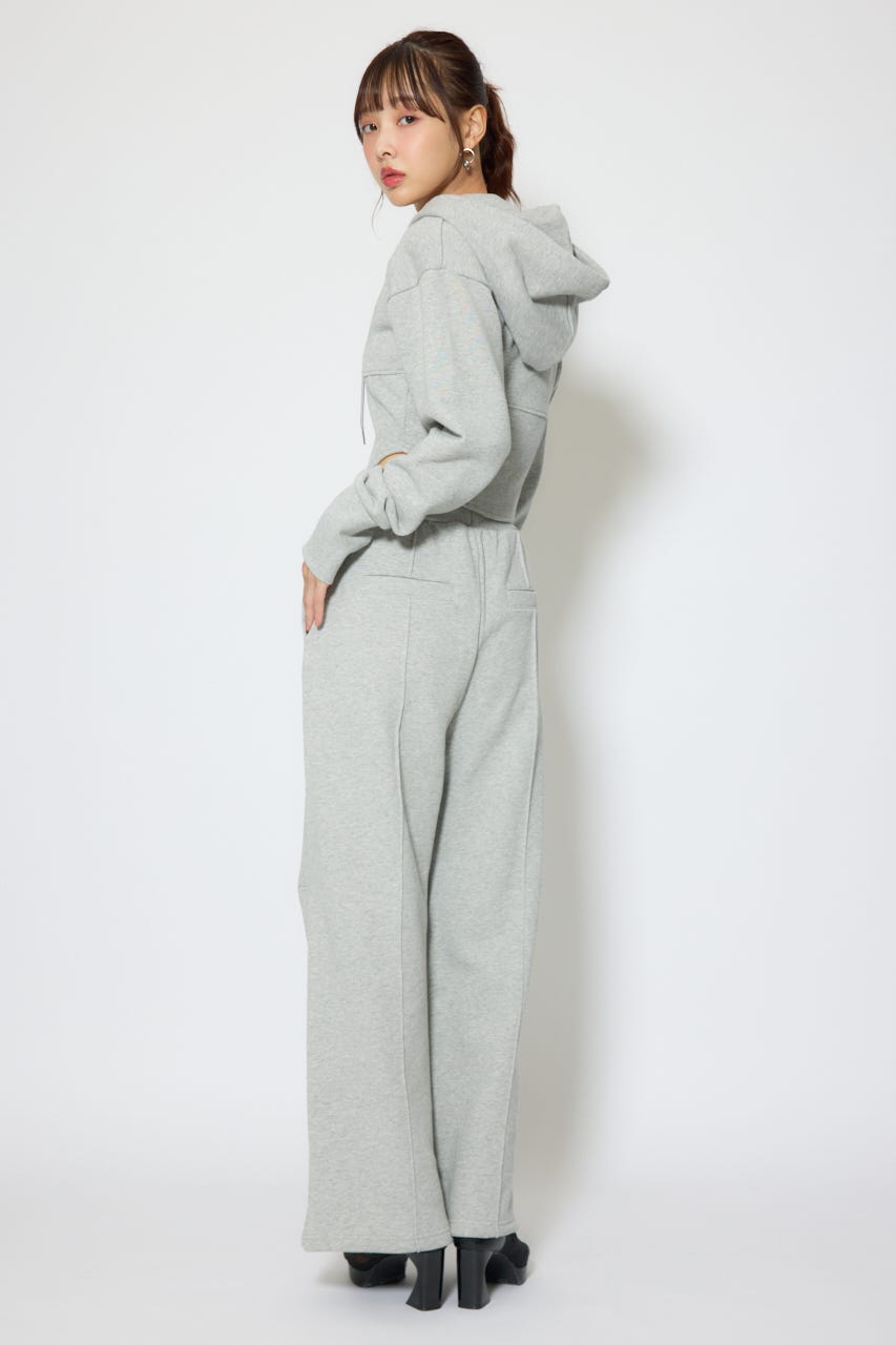 ルーズスウェットパンツ T.GRY XS