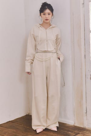 ルーズスウェットパンツ