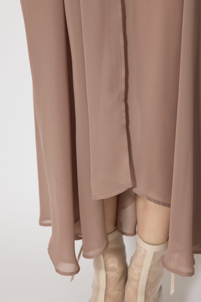 2WAYテーラーWカラーワンピース BEG M