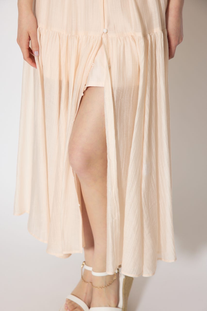 2WAYホルターネックロンパース L/PNK S