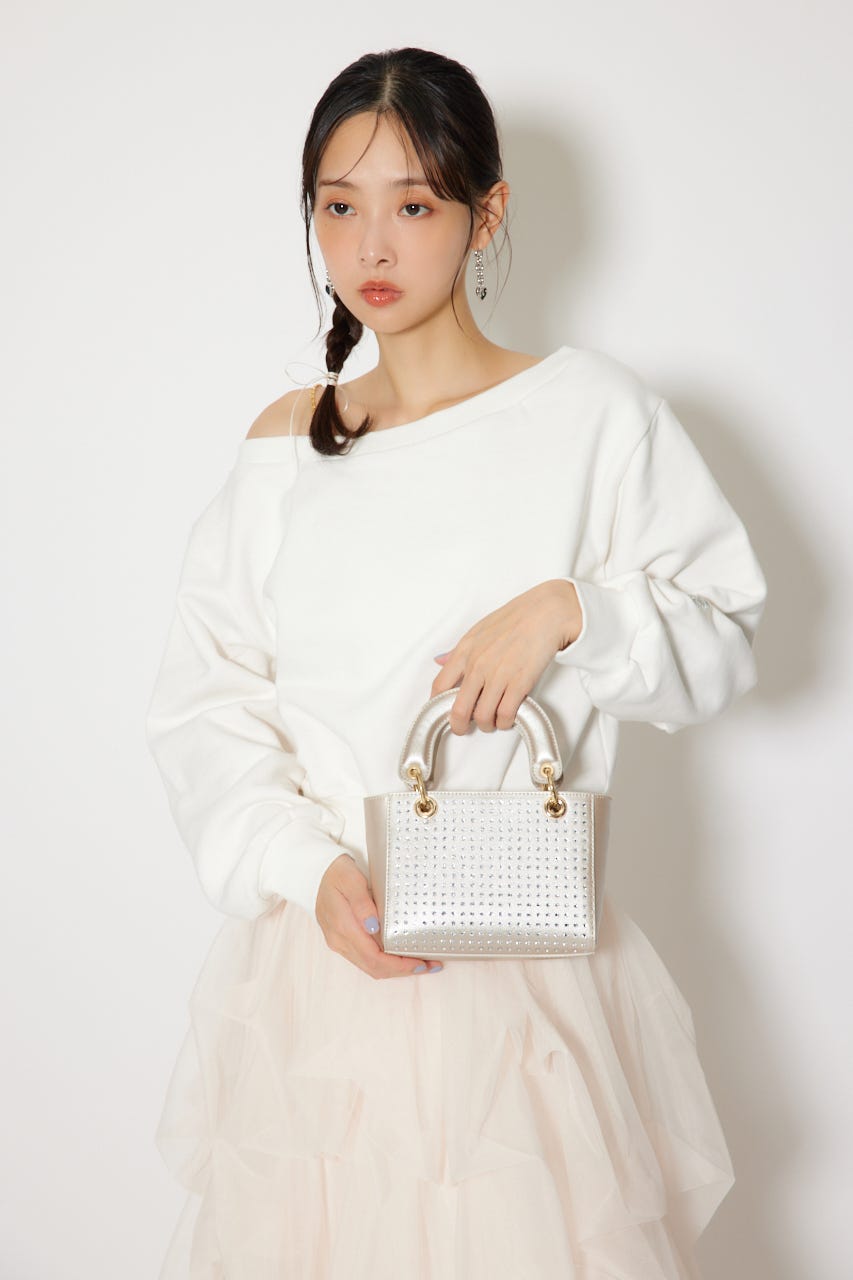 ビジューバッグ L/PNK FREE