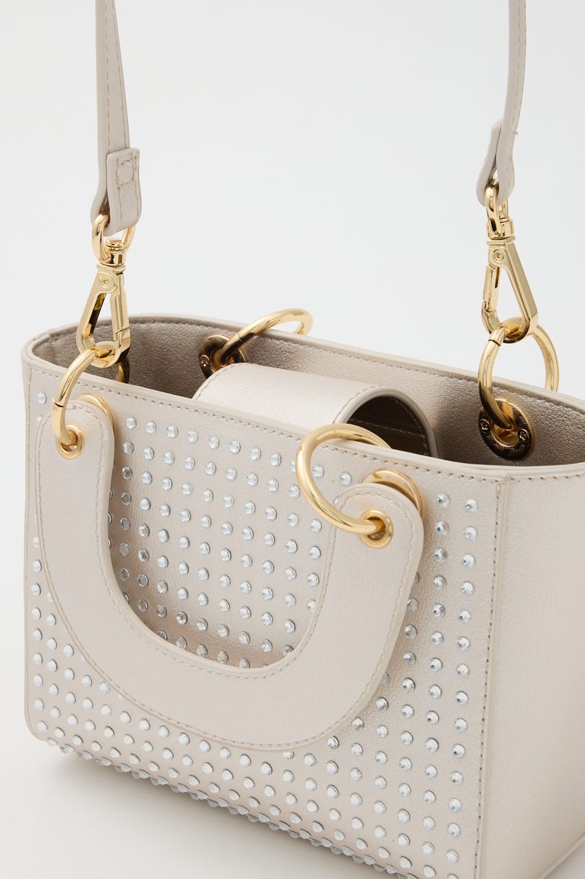 ビジューバッグ L/PNK FREE