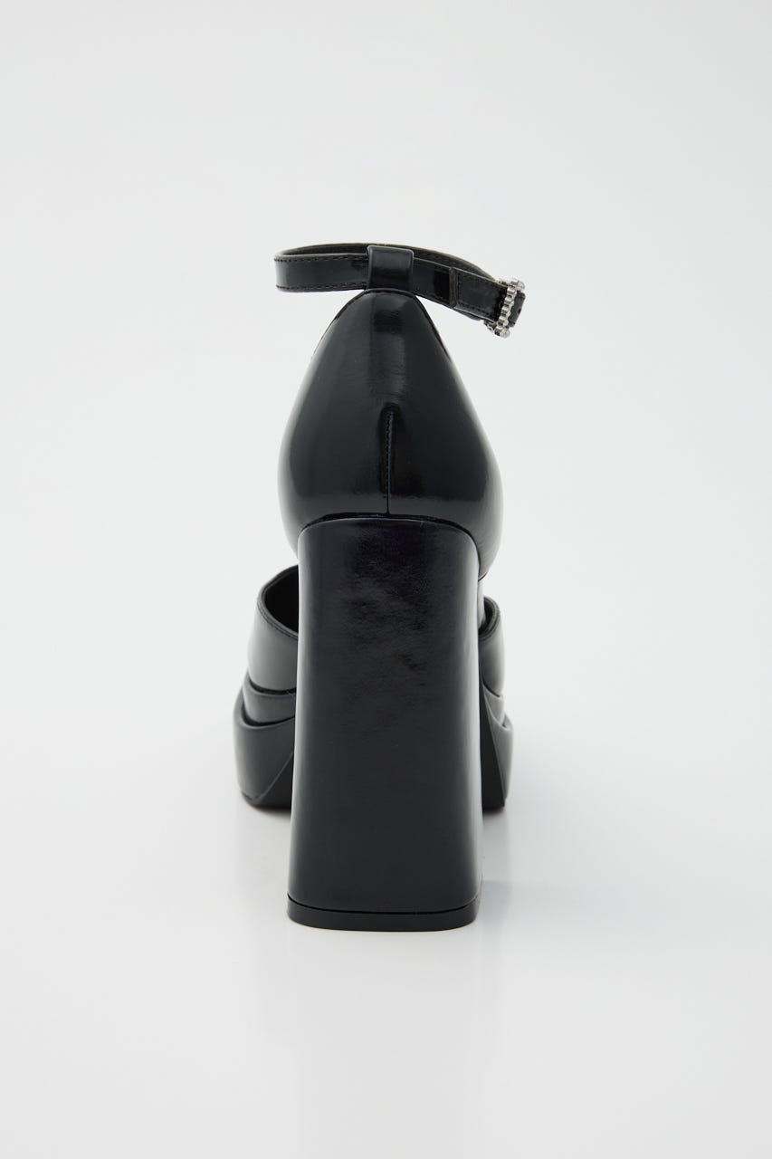 アンクルストラップパンプス BLK L