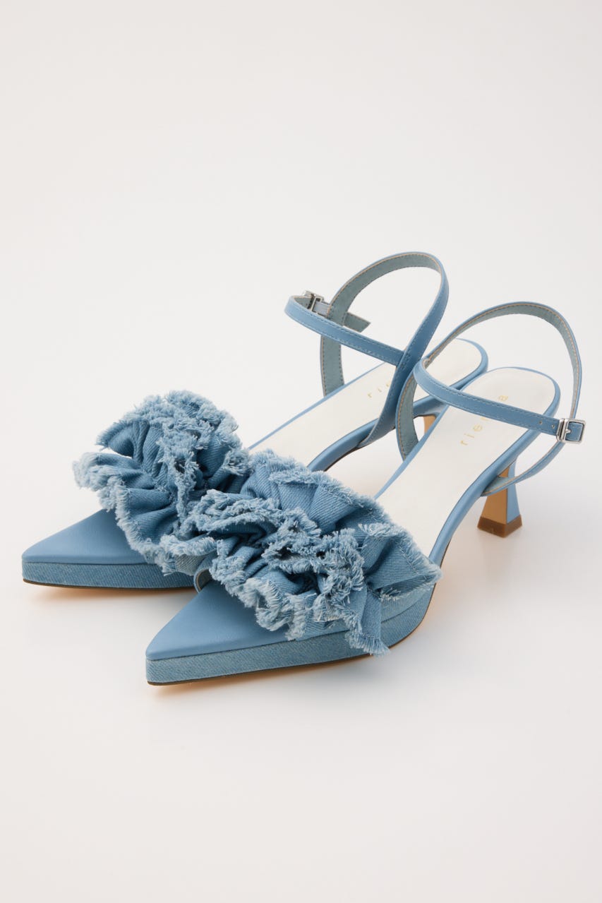 【1/25(日)23:59までSS先行予約会対象アイテム】フリルミュール BLU S