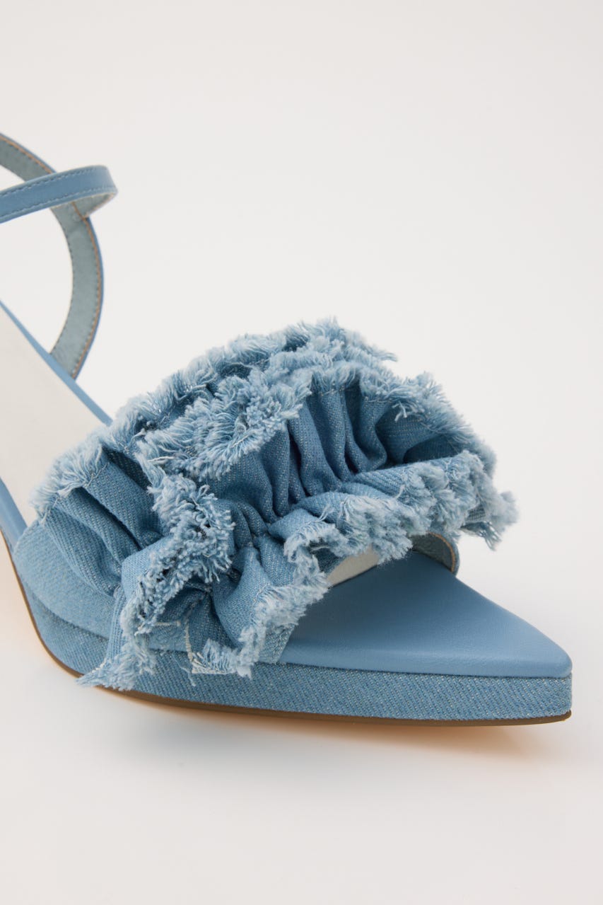 【1/25(日)23:59までSS先行予約会対象アイテム】フリルミュール BLU S