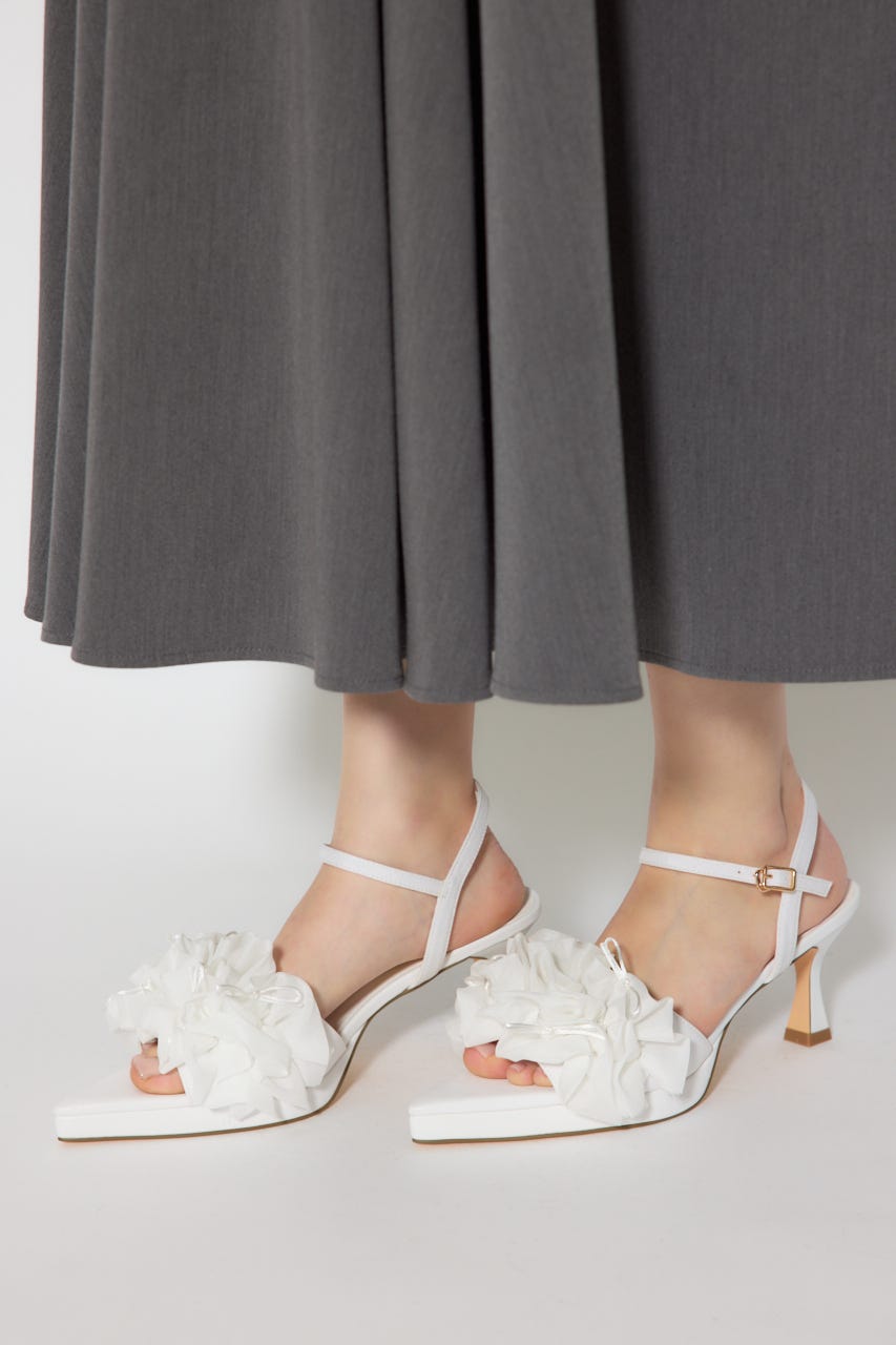 【1/25(日)23:59までSS先行予約会対象アイテム】フリルミュール WHT S