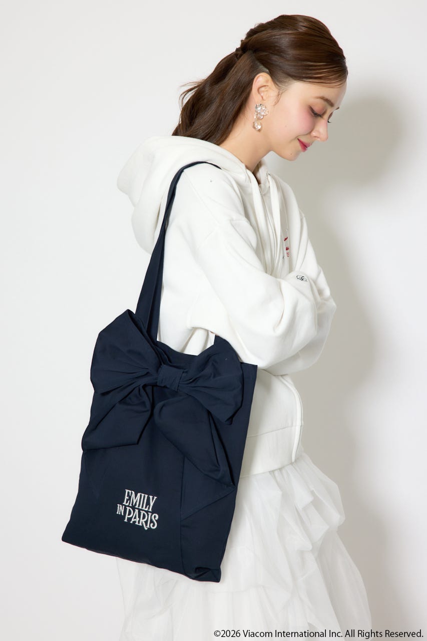 【Emily Paris】トートバッグ NVY FREE