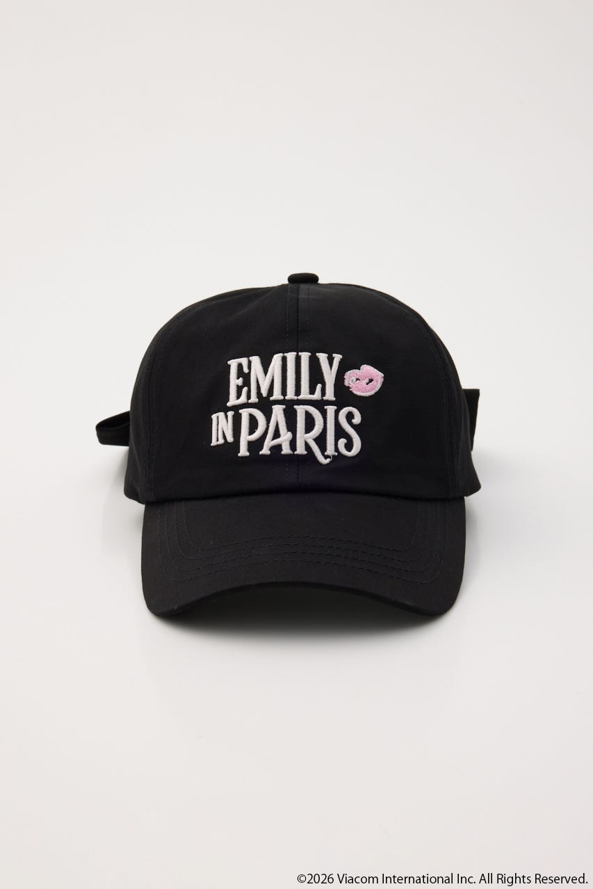 【Emily Paris】キャップ BLK FREE