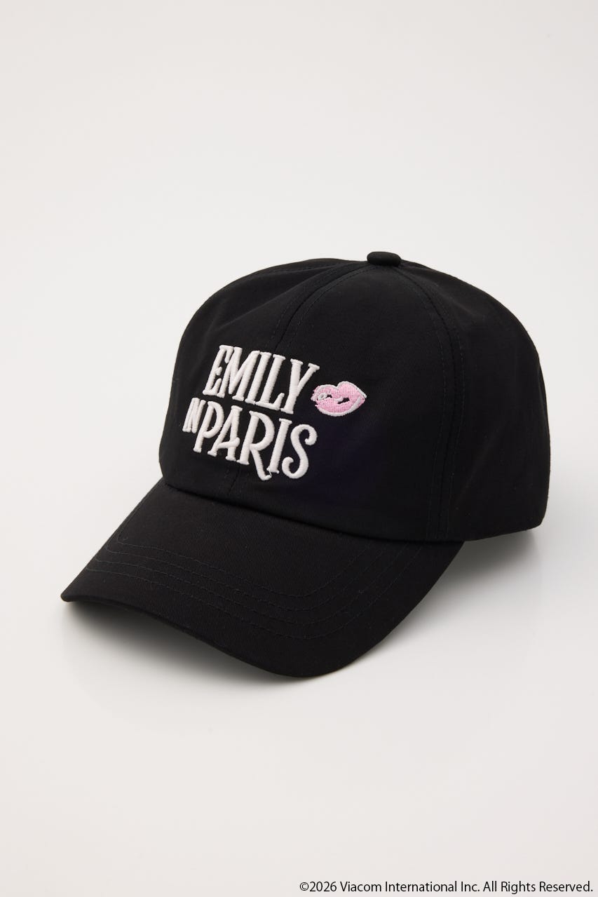 【Emily Paris】キャップ BLK FREE