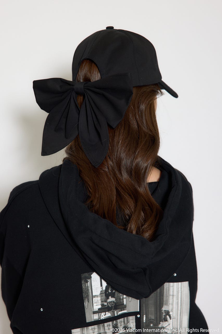 【Emily Paris】キャップ BLK FREE