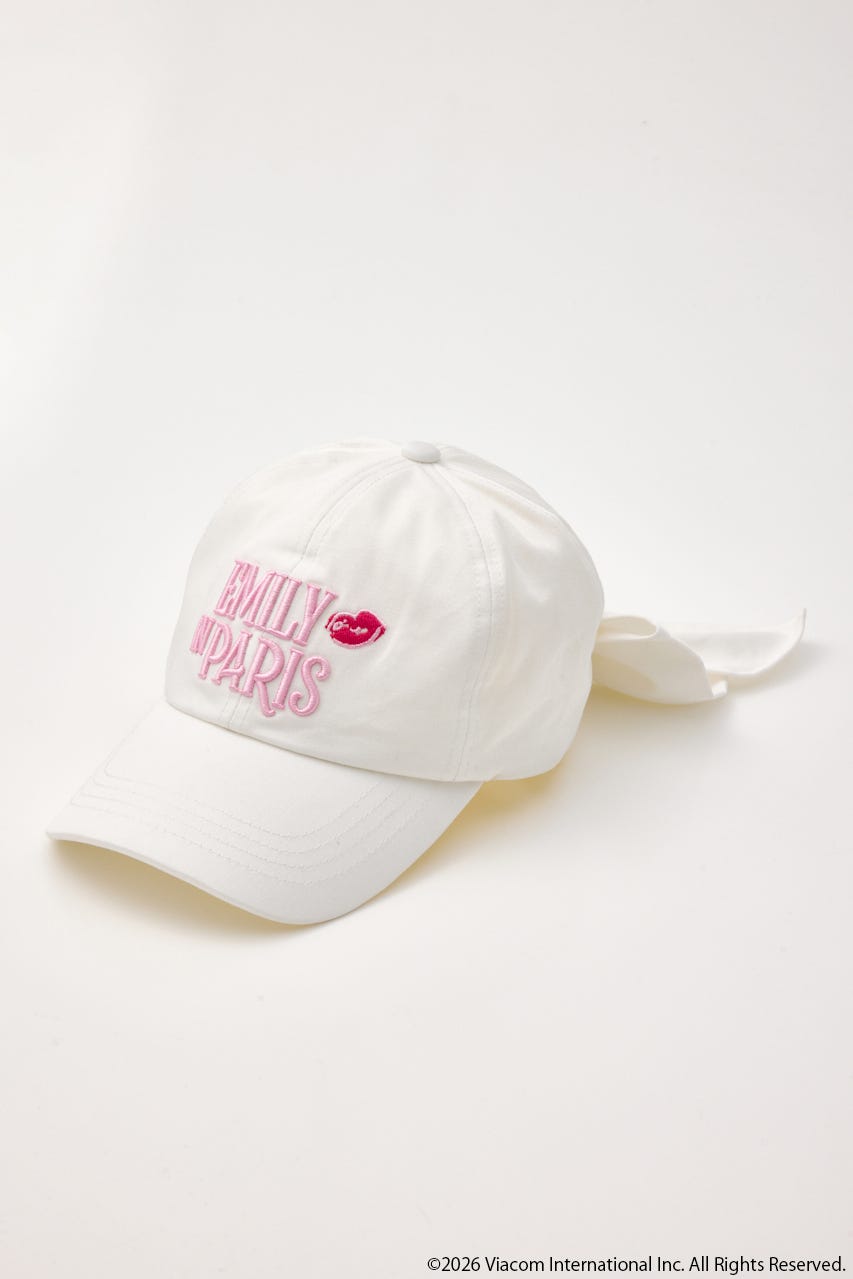 【Emily Paris】キャップ WHT FREE