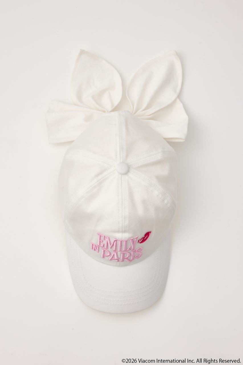 【Emily Paris】キャップ WHT FREE