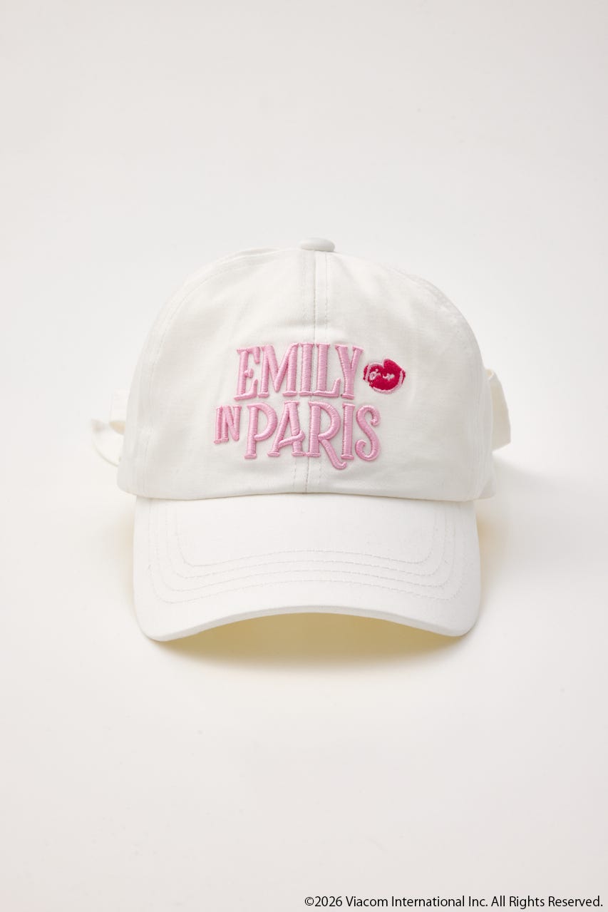 【Emily Paris】キャップ WHT FREE