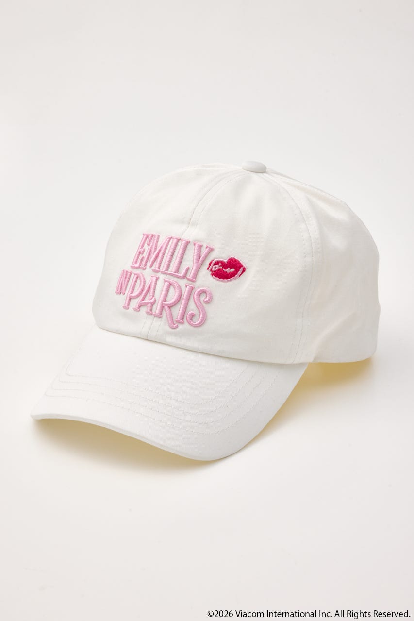 【Emily Paris】キャップ WHT FREE