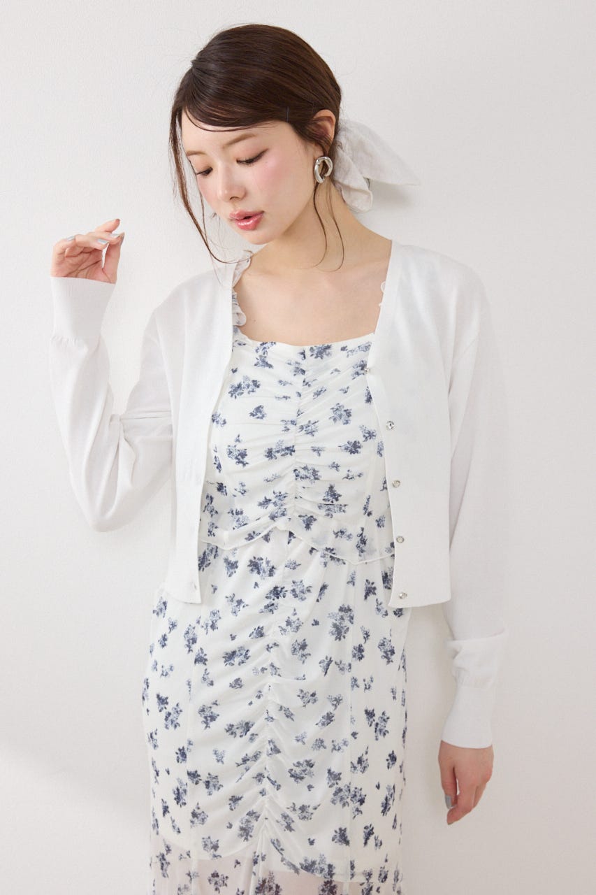 UVカットカーディガン WHT FREE