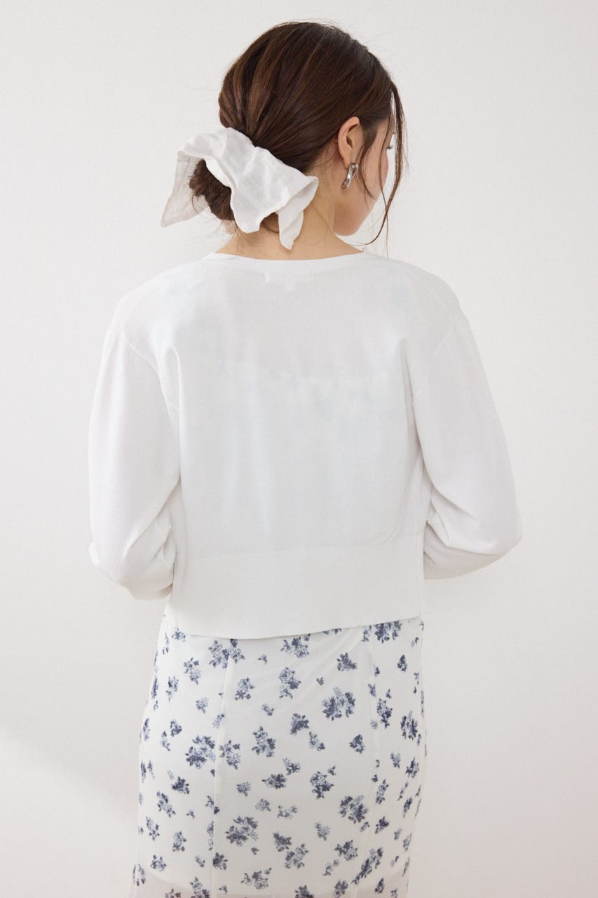 UVカットカーディガン WHT FREE