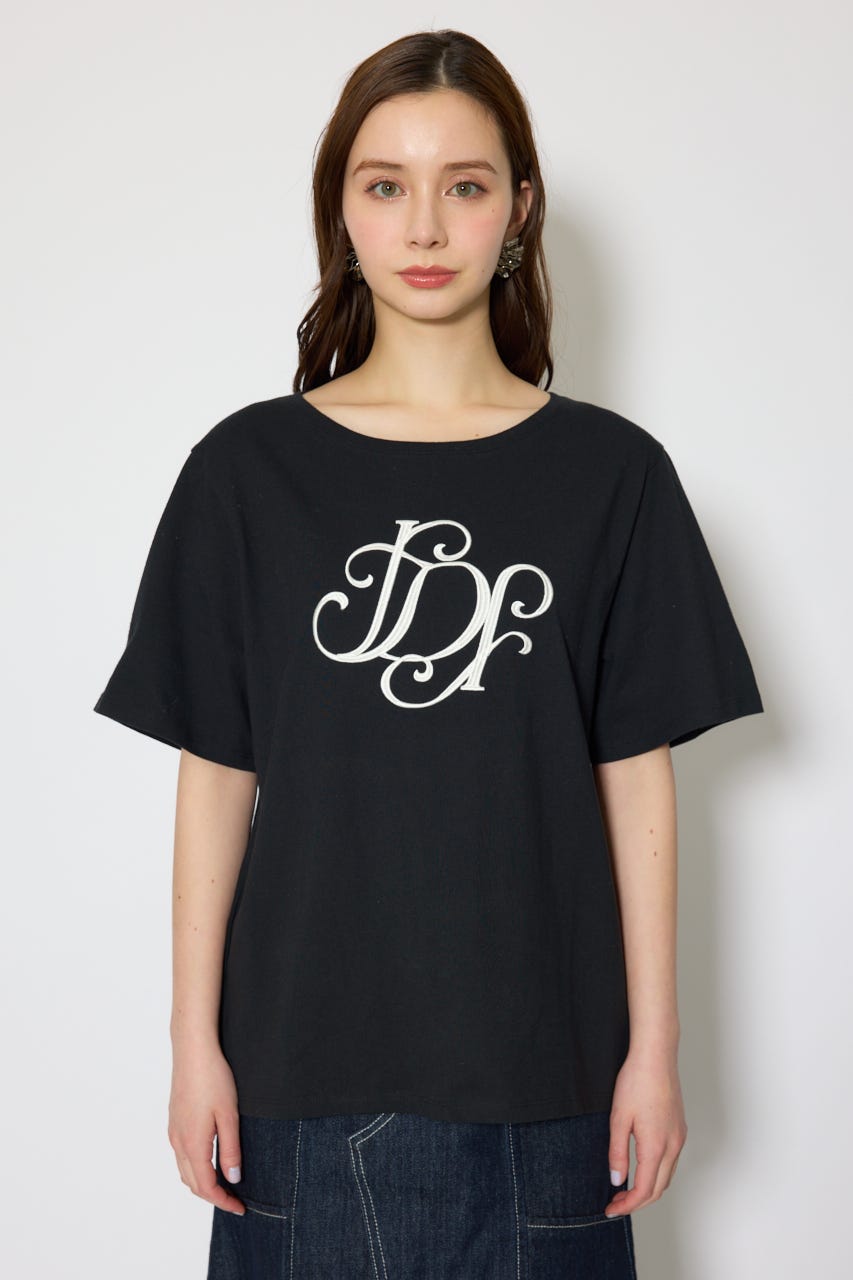 【森香澄さん着用】【WEB限定】RDロゴTシャツ BLK FREE