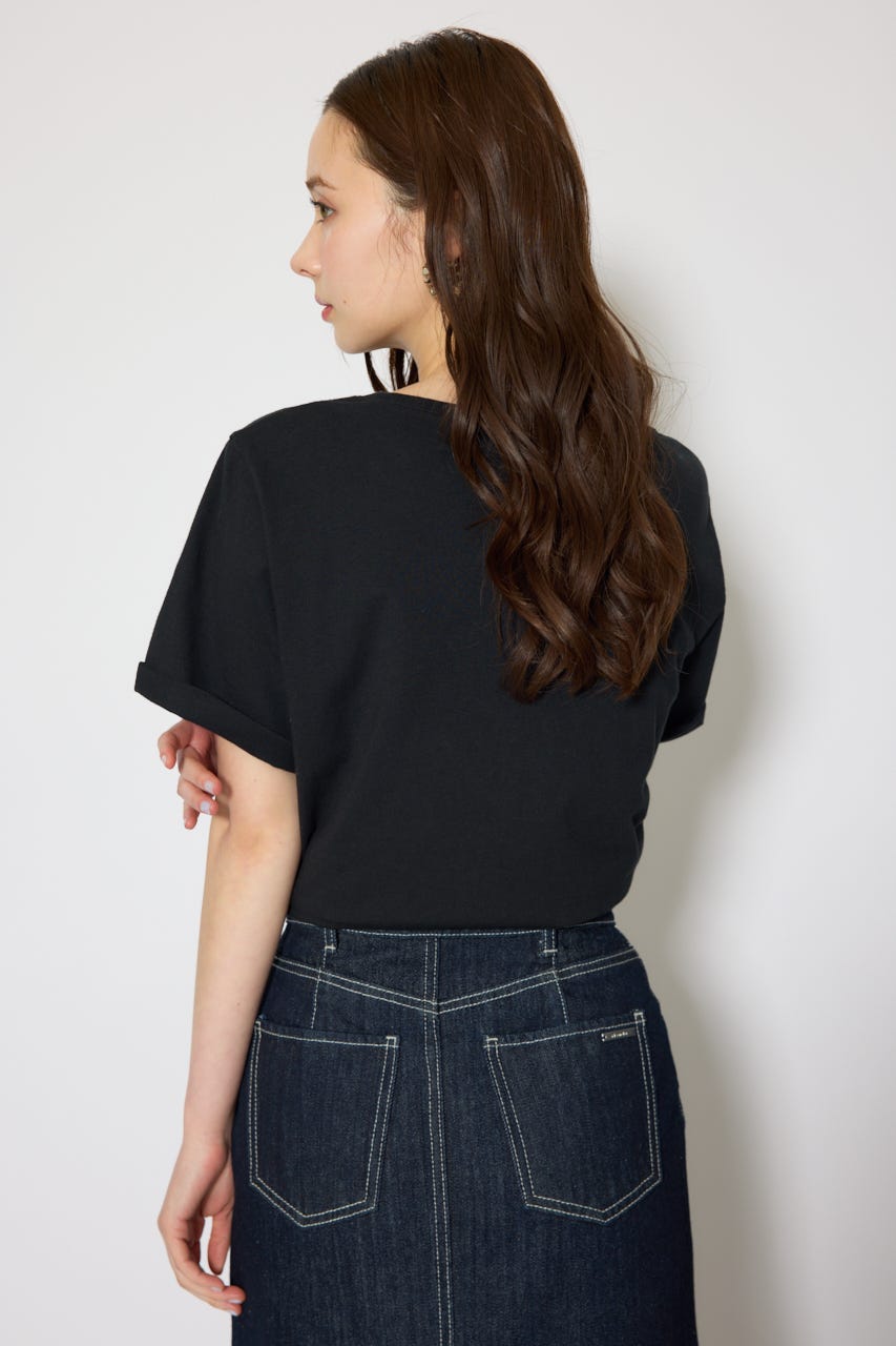 【WEB限定】RDロゴTシャツ BLK FREE