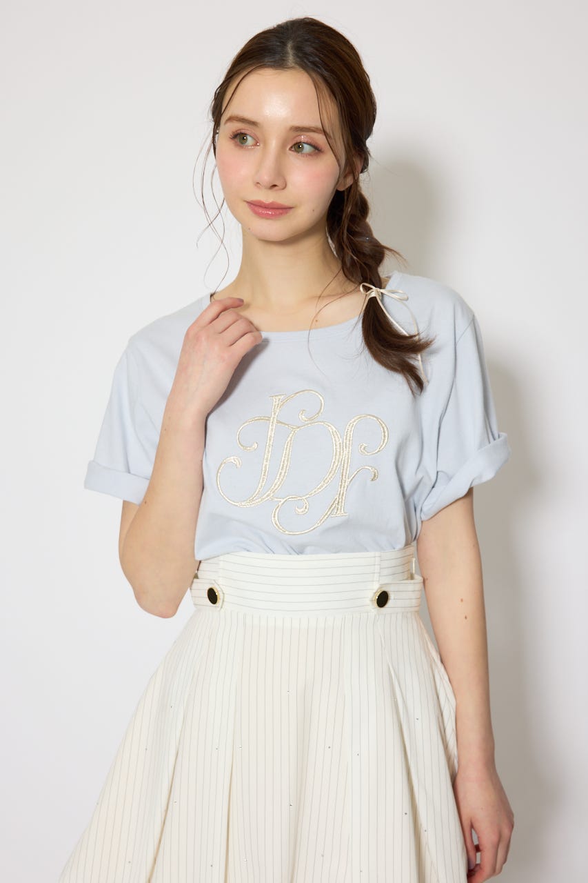 【WEB限定】RDロゴTシャツ 柄GLD FREE