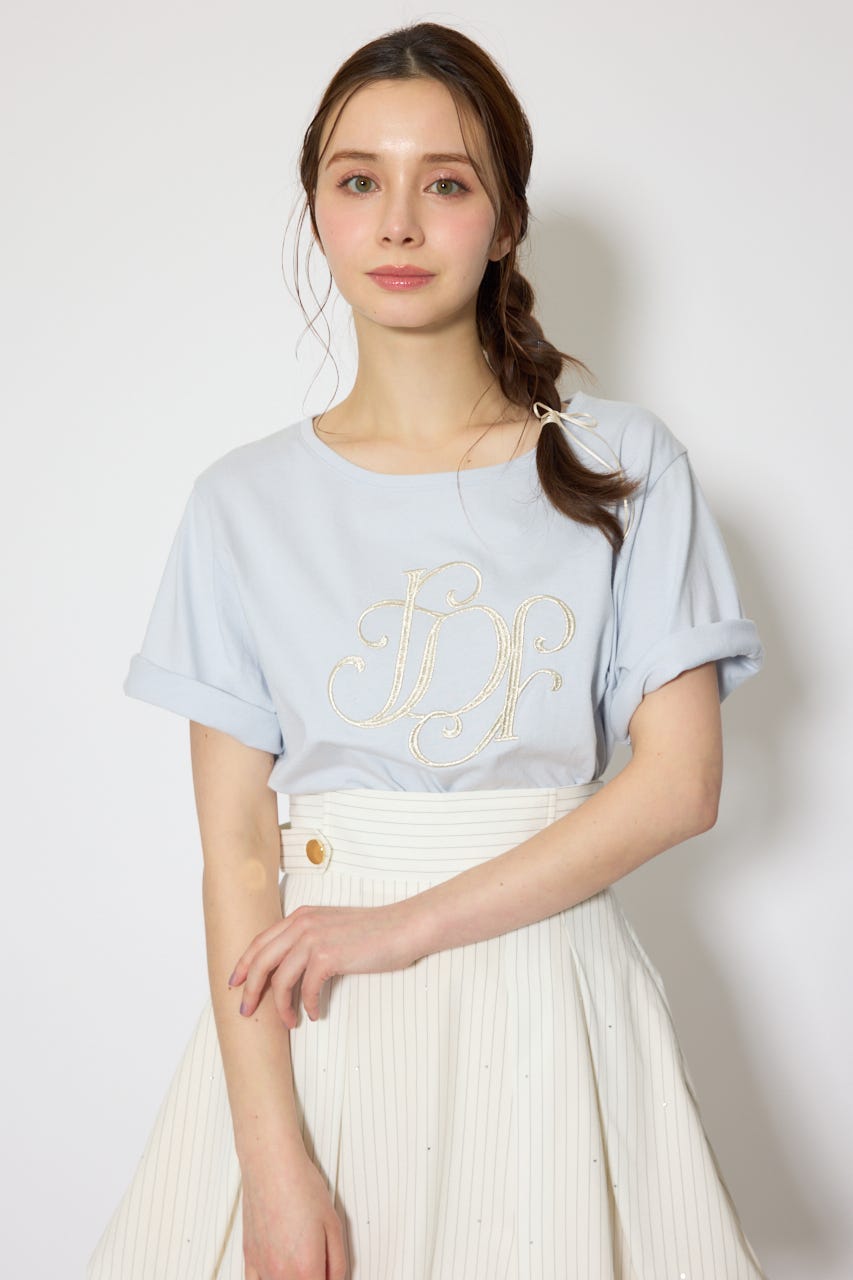 【WEB限定】RDロゴTシャツ 柄GLD FREE