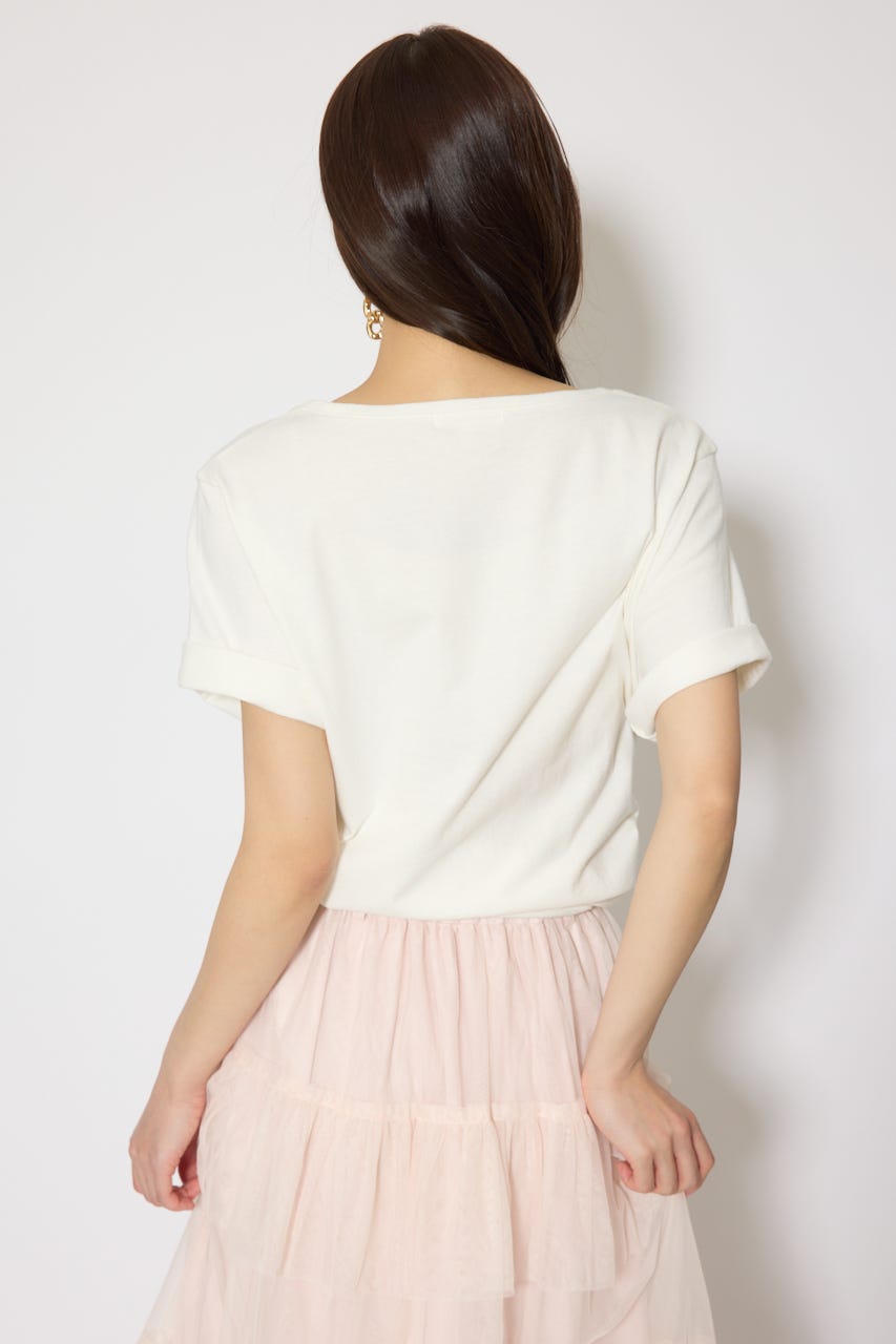 RDロゴTシャツ 柄RED FREE