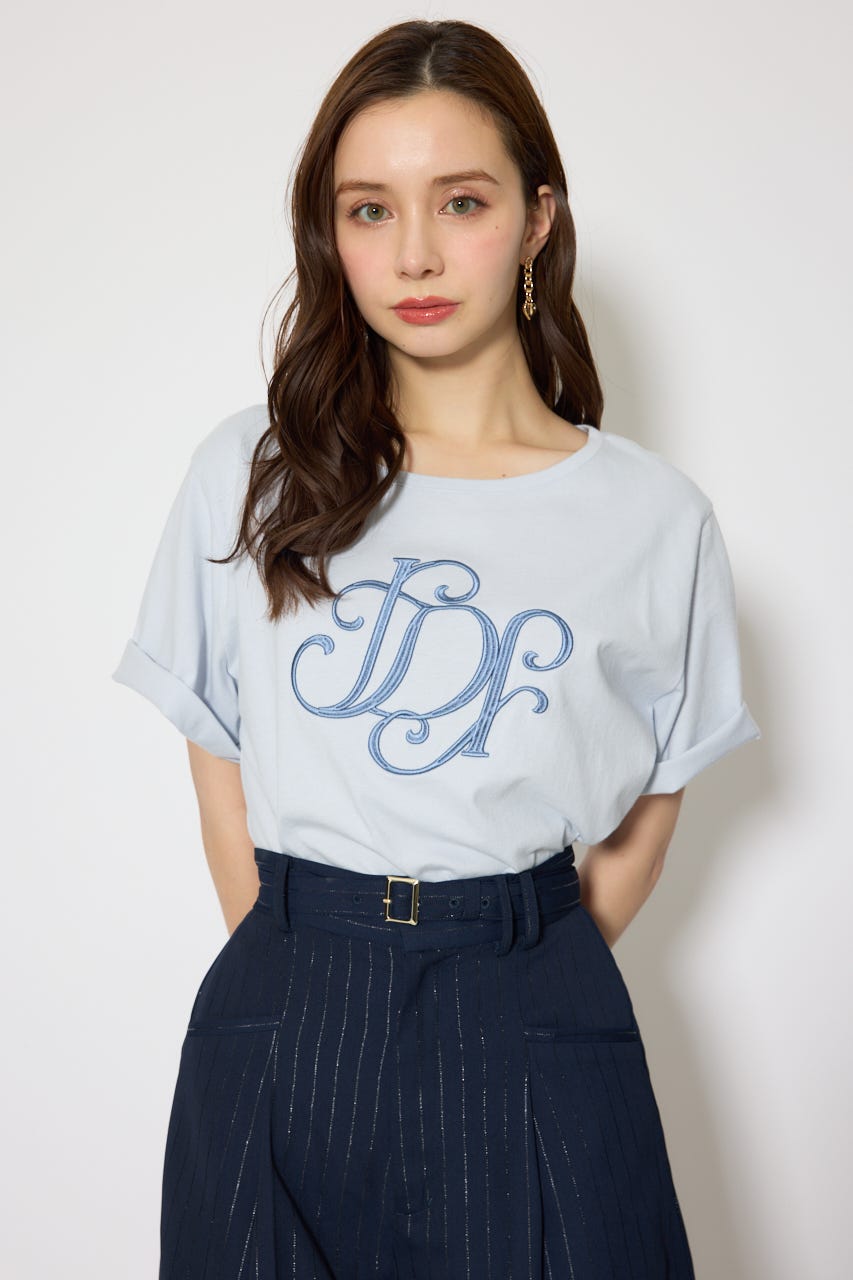 RDロゴTシャツ L/BLU FREE