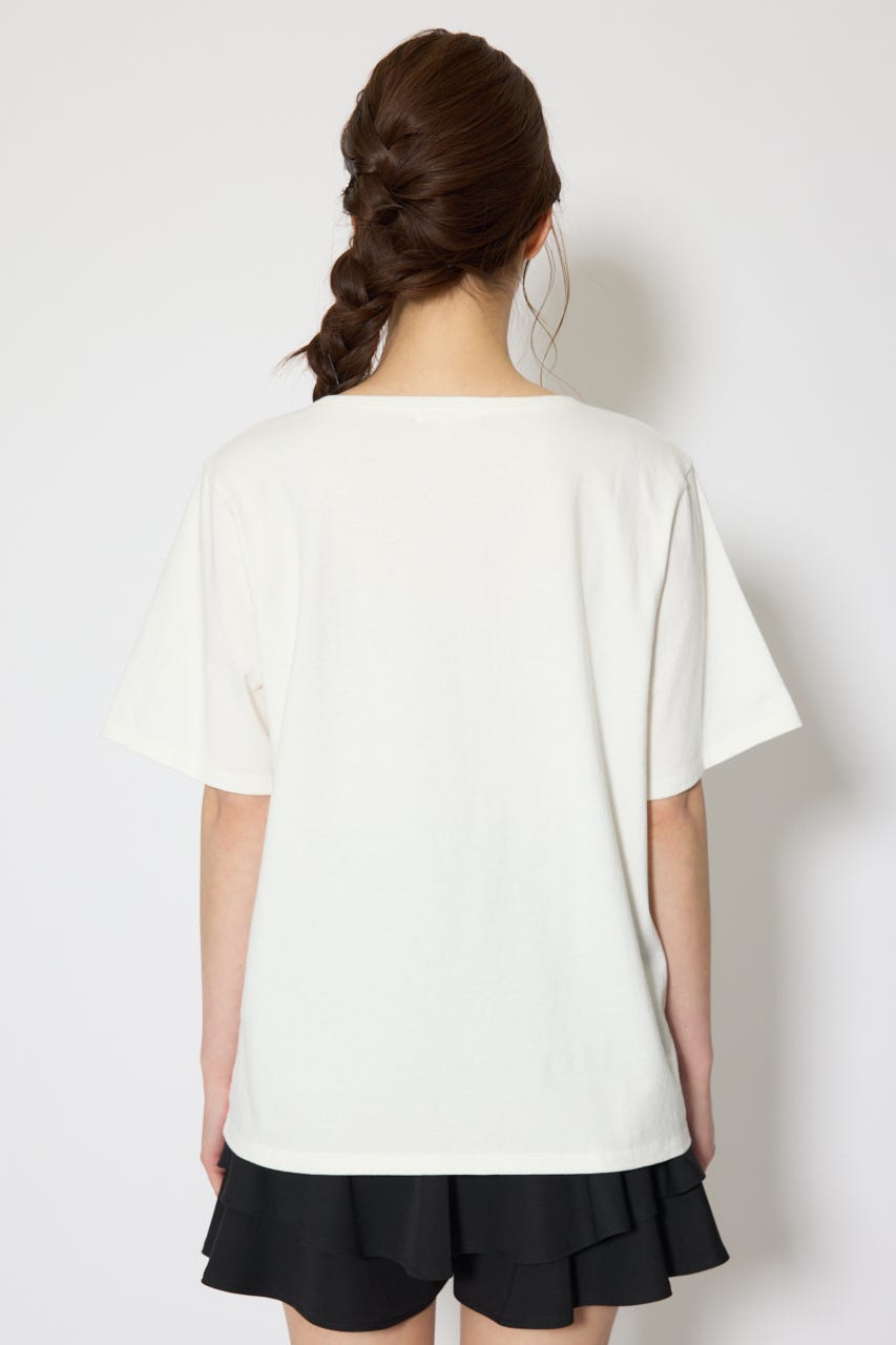 RDロゴTシャツ WHT FREE