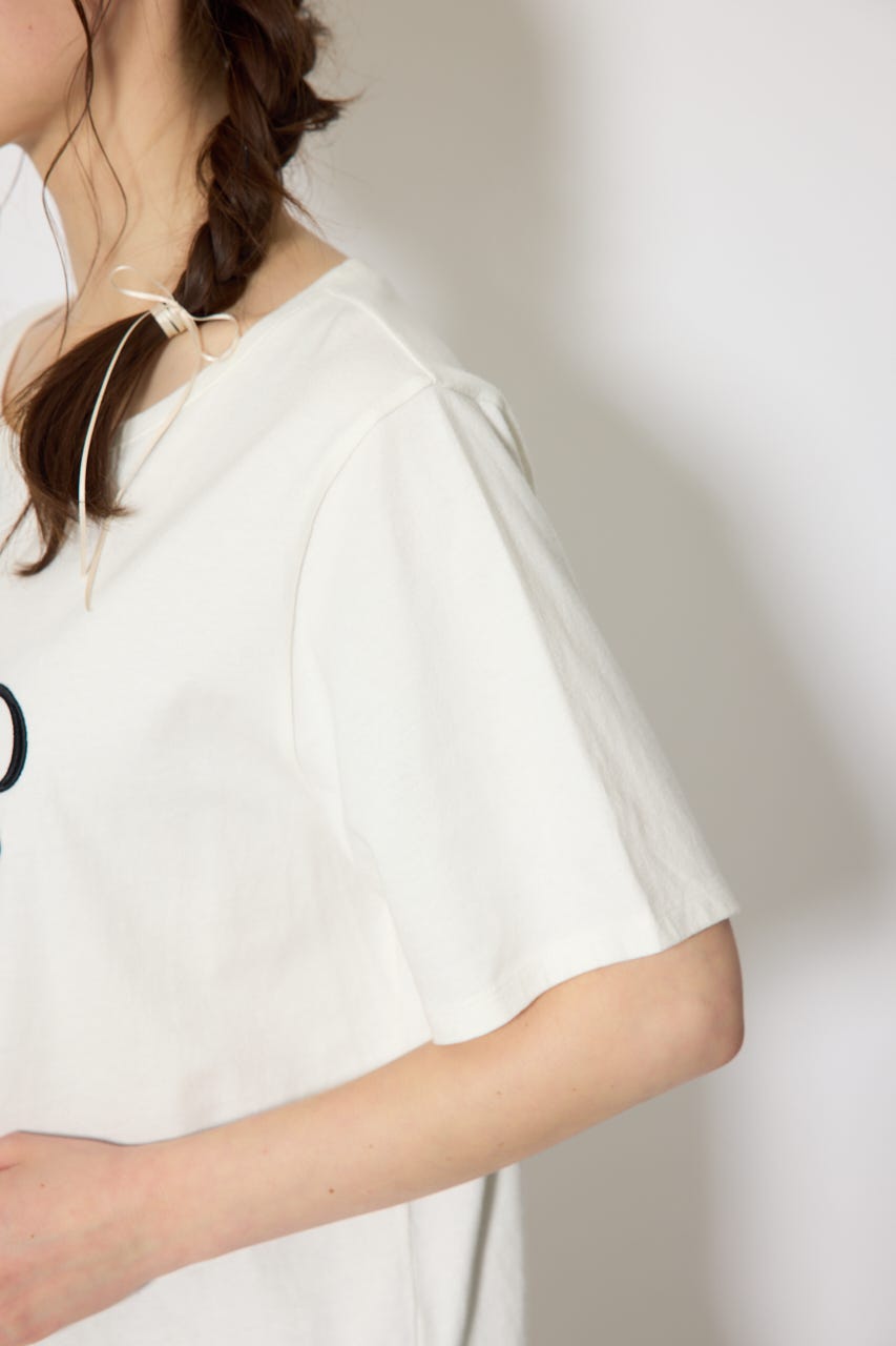 【森香澄さん着用】RDロゴTシャツ WHT FREE