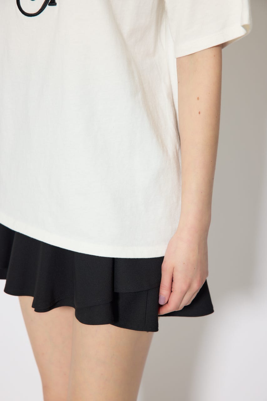 【森香澄さん着用】RDロゴTシャツ WHT FREE