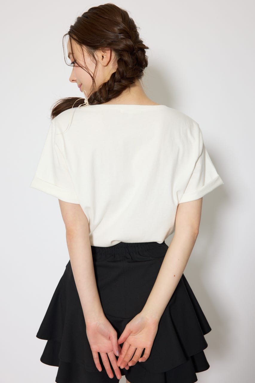 RDロゴTシャツ WHT FREE