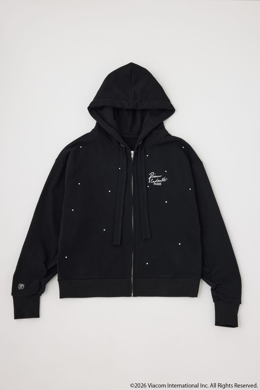 【Emily Paris】パーカー BLK FREE