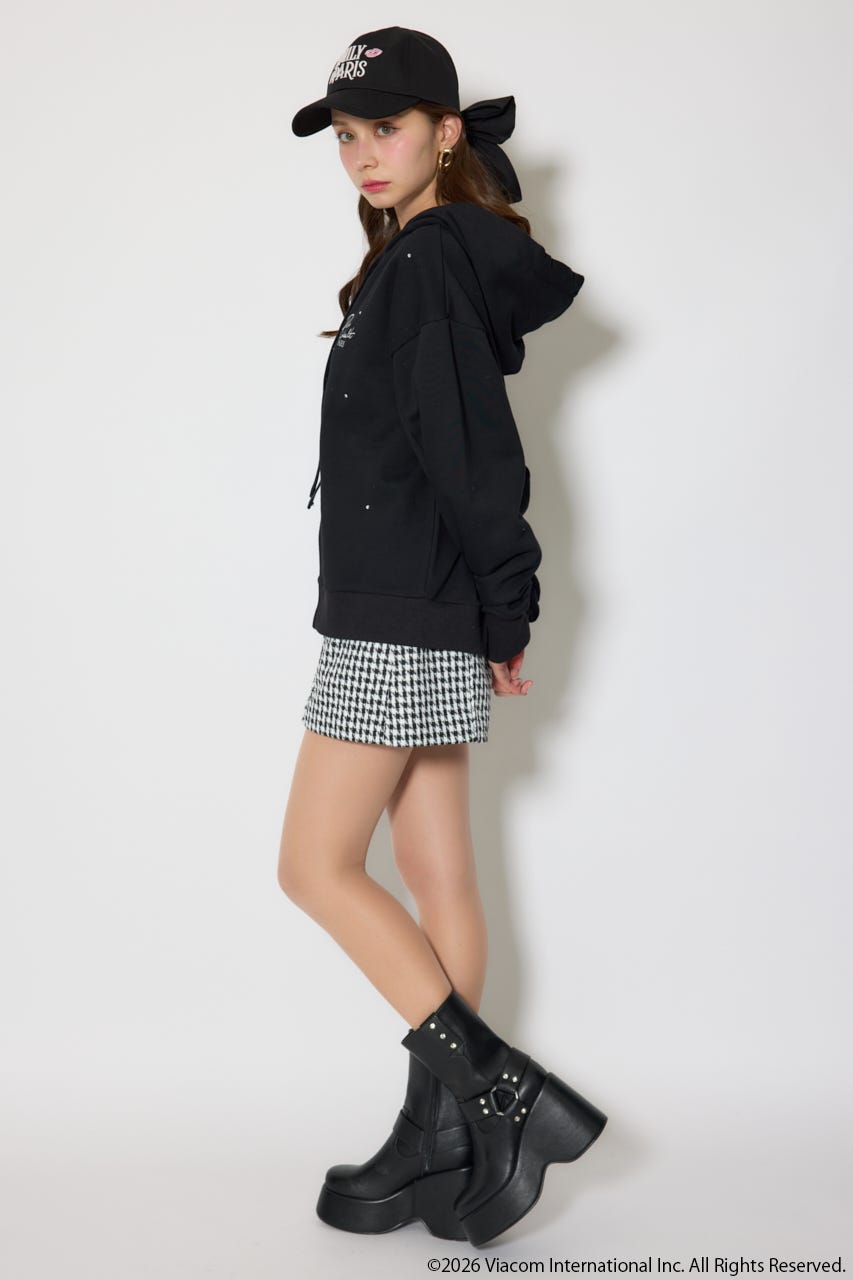 【Emily Paris】パーカー BLK FREE