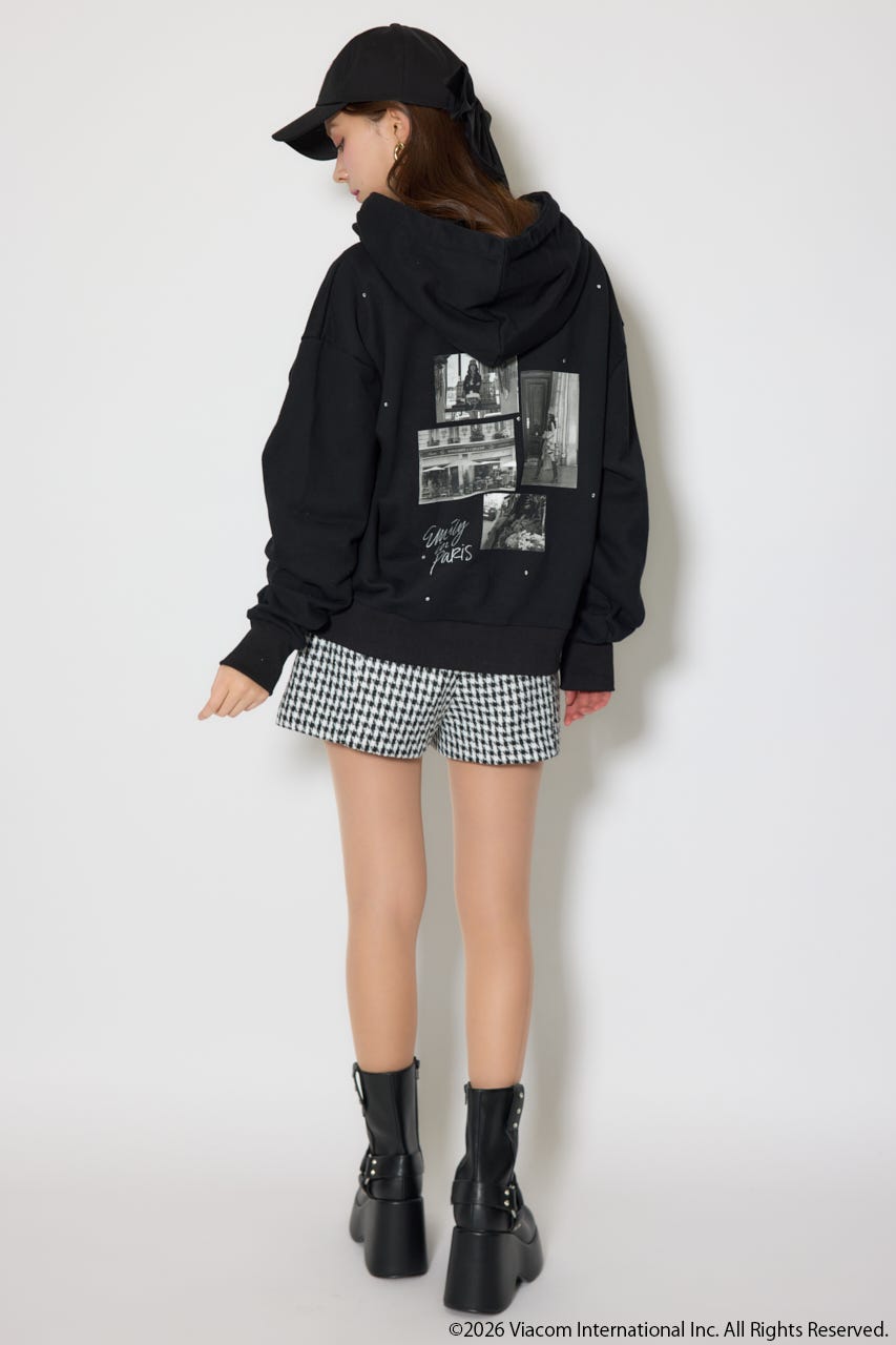 【Emily Paris】パーカー BLK FREE