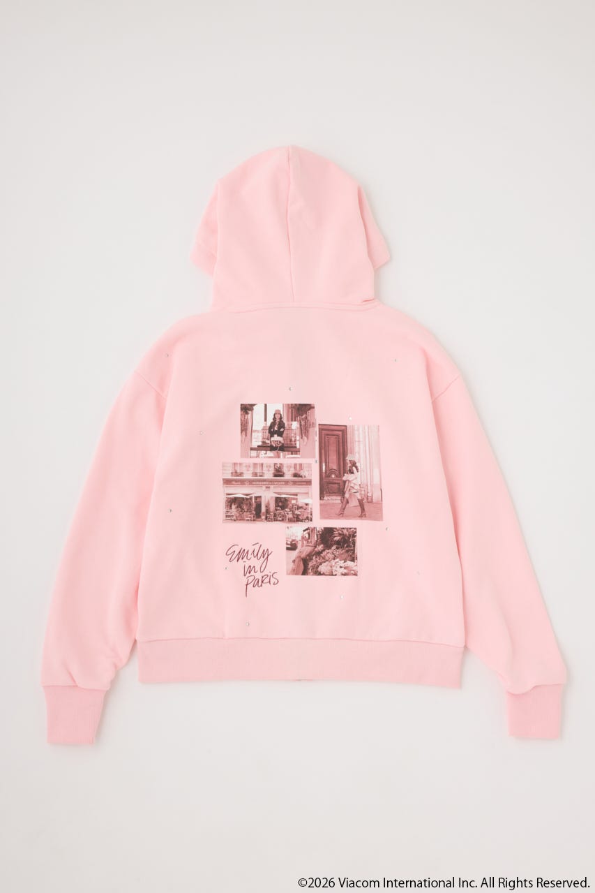 【Emily Paris】パーカー PNK FREE