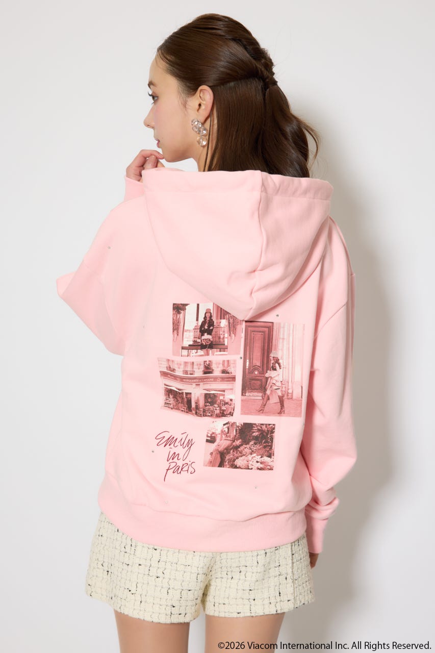 【Emily Paris】パーカー PNK FREE