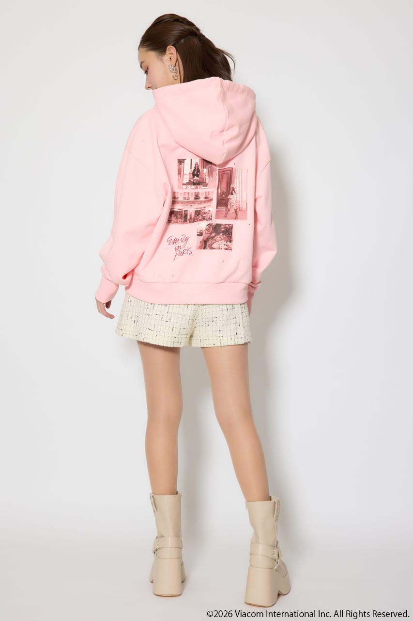 【Emily Paris】パーカー PNK FREE
