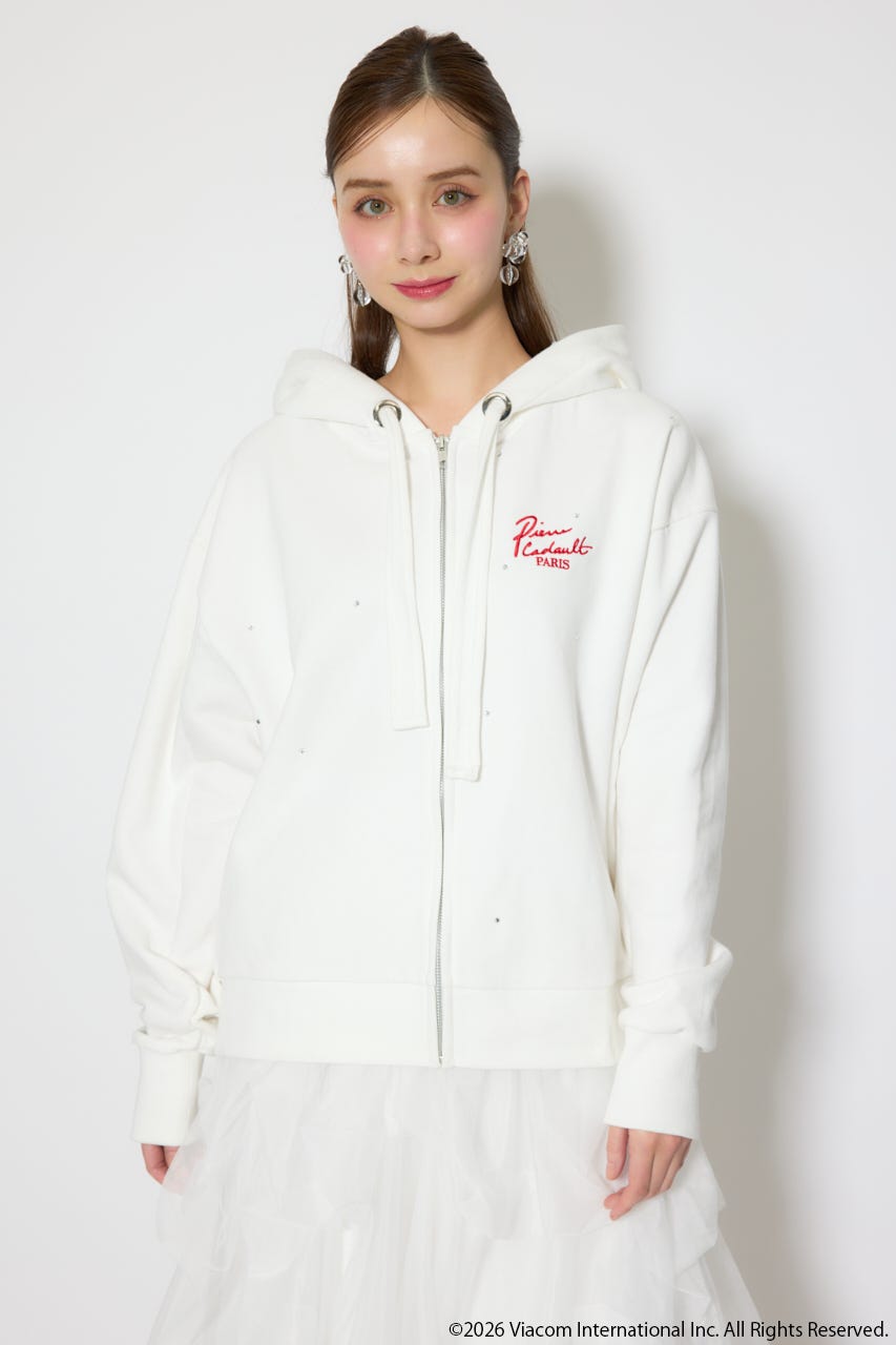 【Emily Paris】パーカー WHT FREE